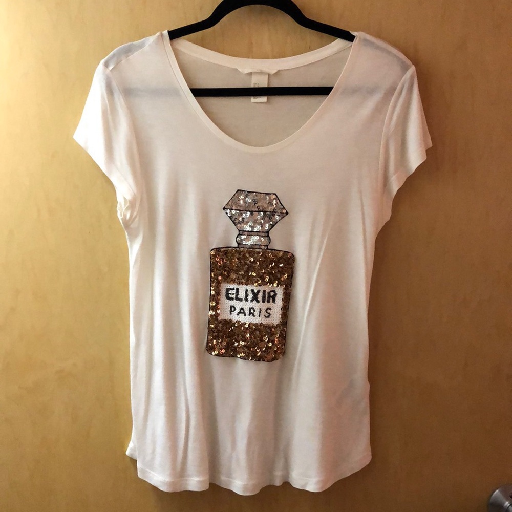 H&M Sequence Graphic Tee!